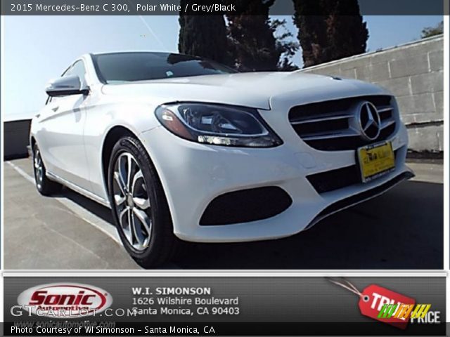 2015 Mercedes-Benz C 300 in Polar White