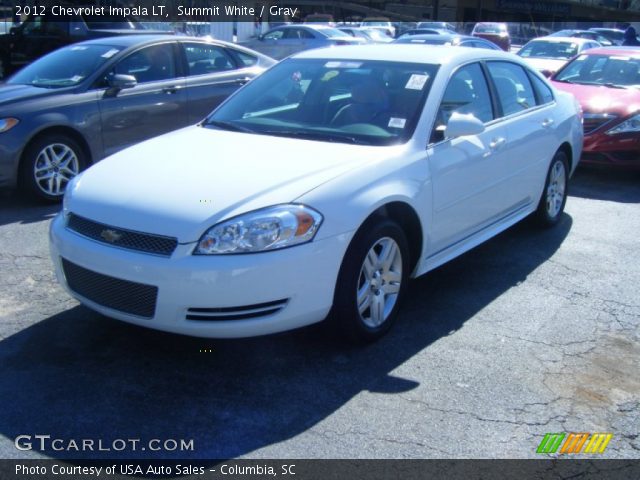 2012 Chevrolet Impala LT in Summit White