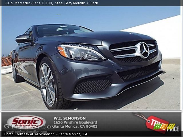 2015 Mercedes-Benz C 300 in Steel Grey Metallic