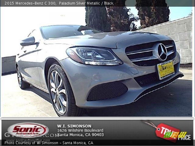 2015 Mercedes-Benz C 300 in Paladium Silver Metallic