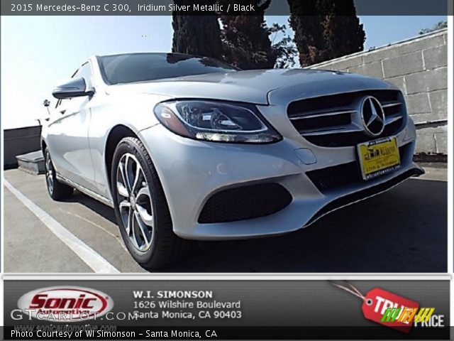 2015 Mercedes-Benz C 300 in Iridium Silver Metallic