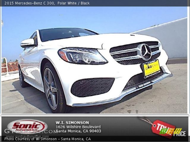 2015 Mercedes-Benz C 300 in Polar White