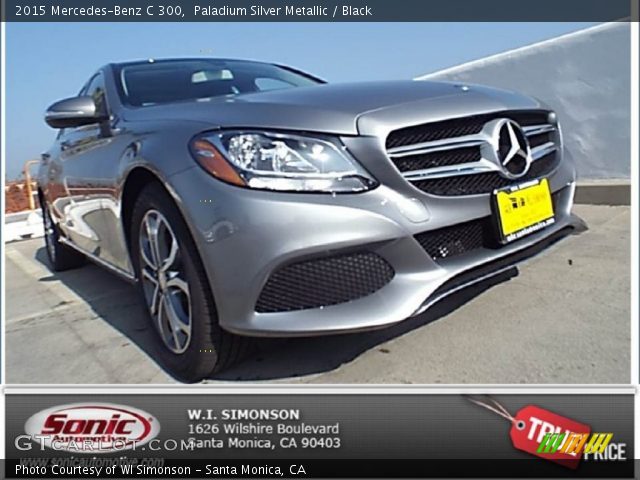 2015 Mercedes-Benz C 300 in Paladium Silver Metallic