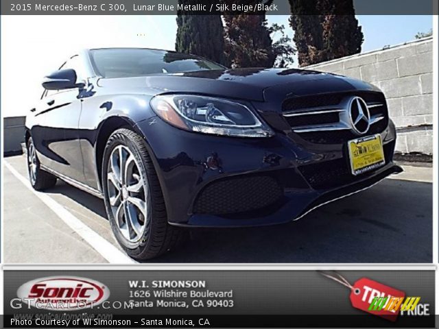 2015 Mercedes-Benz C 300 in Lunar Blue Metallic