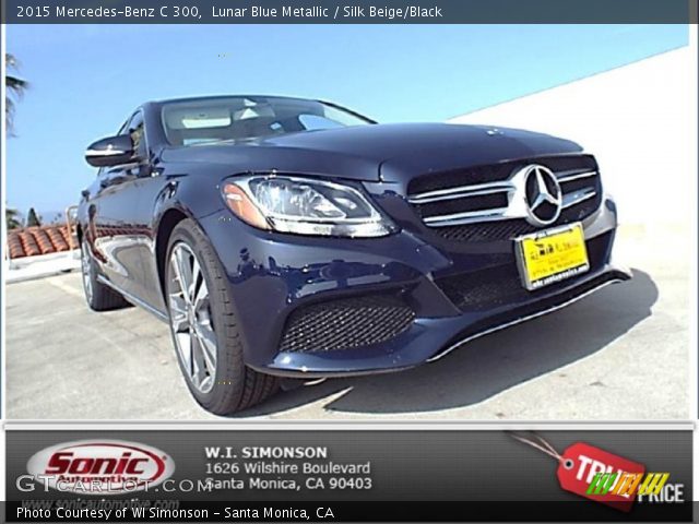 2015 Mercedes-Benz C 300 in Lunar Blue Metallic