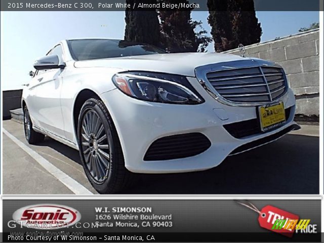2015 Mercedes-Benz C 300 in Polar White