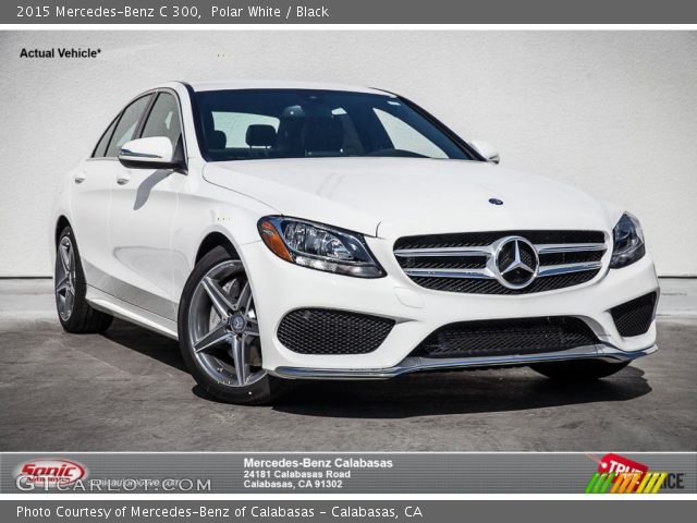 2015 Mercedes-Benz C 300 in Polar White