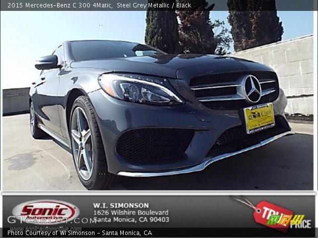 2015 Mercedes-Benz C 300 4Matic in Steel Grey Metallic