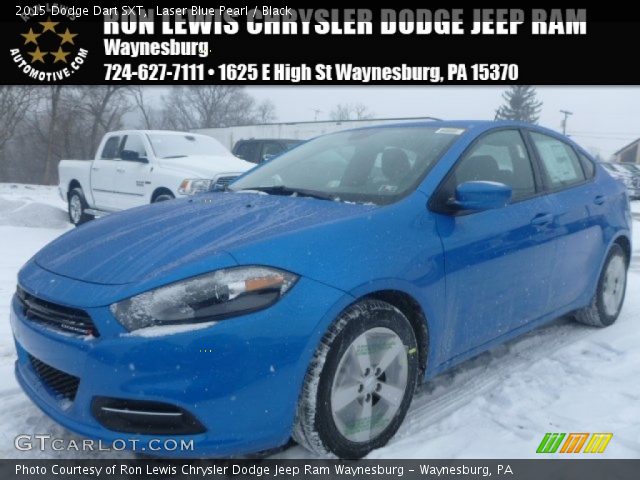 2015 Dodge Dart SXT in Laser Blue Pearl