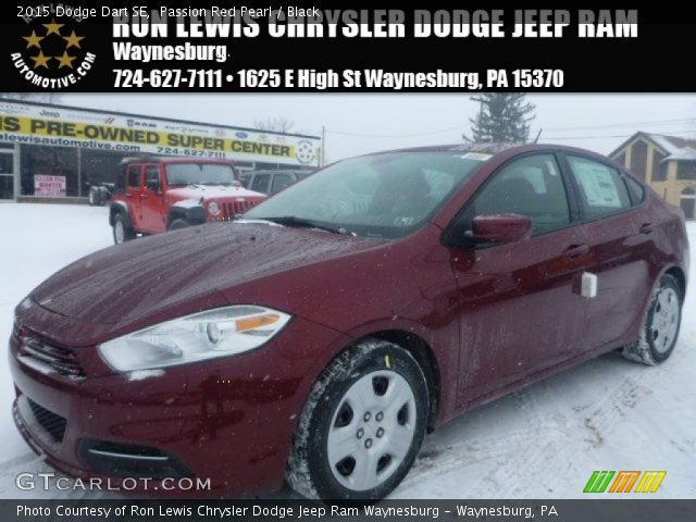 2015 Dodge Dart SE in Passion Red Pearl