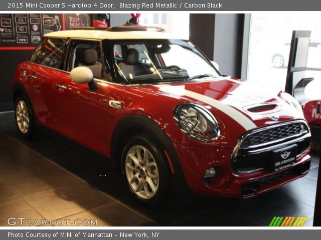 2015 Mini Cooper S Hardtop 4 Door in Blazing Red Metallic