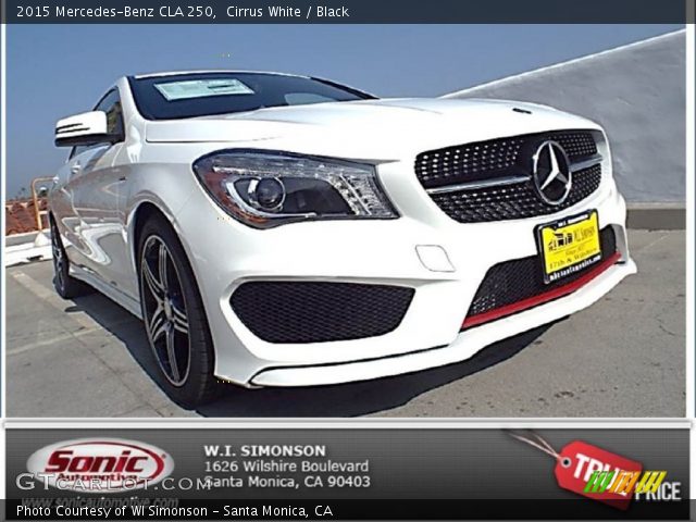 2015 Mercedes-Benz CLA 250 in Cirrus White
