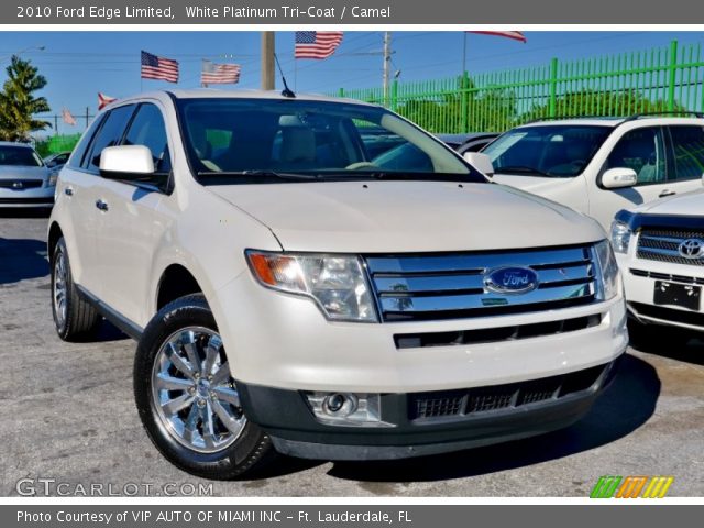 2010 Ford Edge Limited in White Platinum Tri-Coat