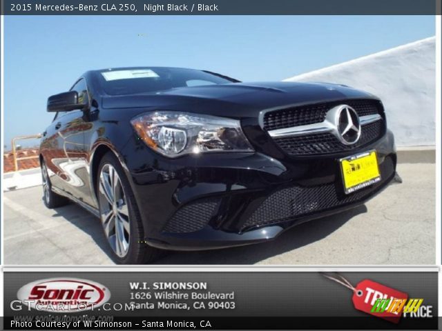 2015 Mercedes-Benz CLA 250 in Night Black