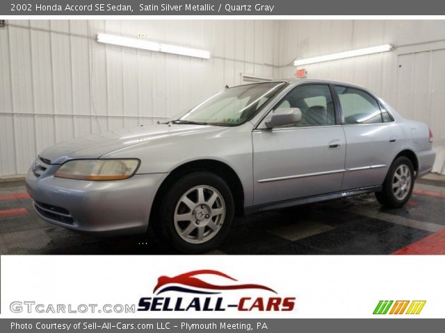 2002 Honda Accord SE Sedan in Satin Silver Metallic
