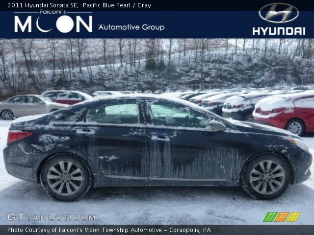 2011 Hyundai Sonata SE in Pacific Blue Pearl