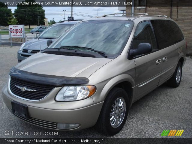 2003 Chrysler Town & Country Limited AWD in Light Almond Pearl