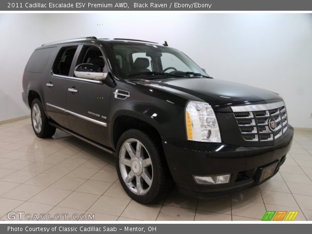 2011 Cadillac Escalade ESV Premium AWD in Black Raven