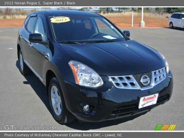 2013 Nissan Rogue S in Super Black