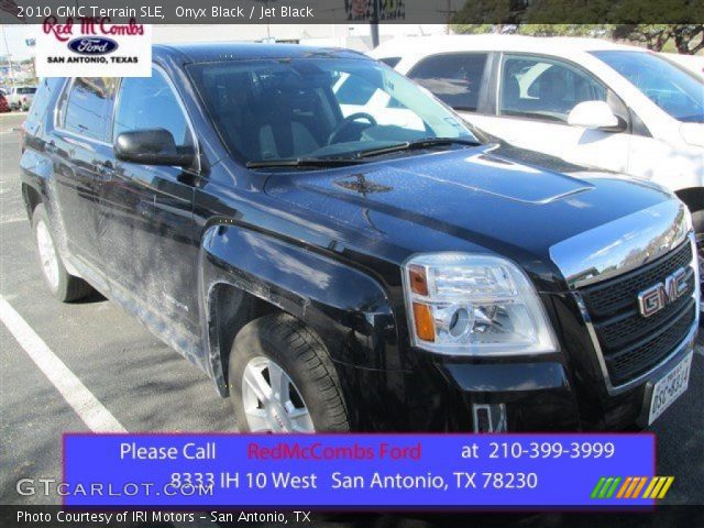 2010 GMC Terrain SLE in Onyx Black
