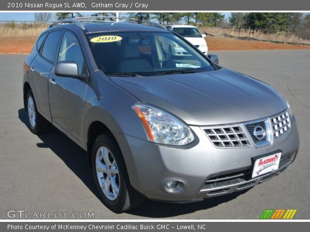 2010 Nissan Rogue SL AWD in Gotham Gray