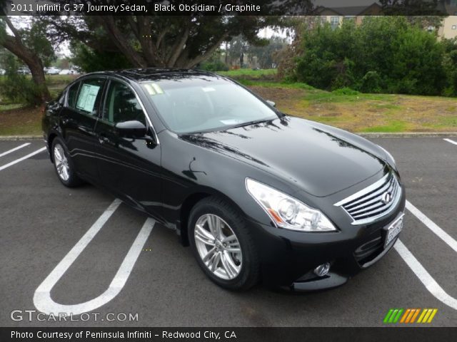 2011 Infiniti G 37 Journey Sedan in Black Obsidian