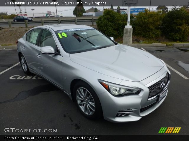 2014 Infiniti Q 50 3.7 Premium in Liquid Platinum