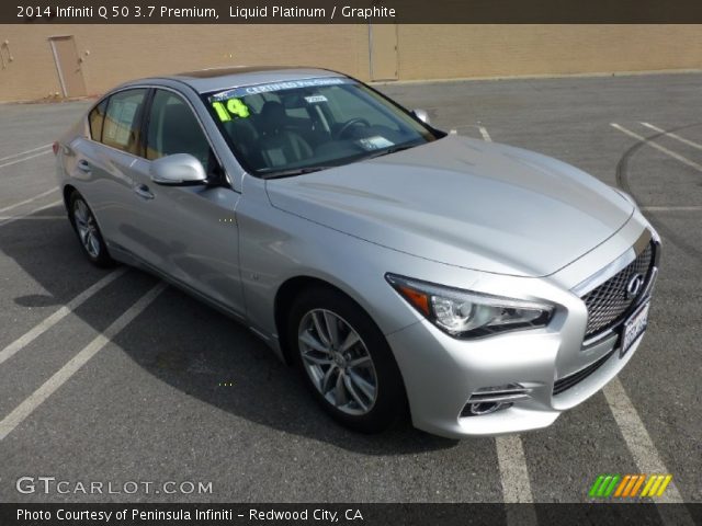 2014 Infiniti Q 50 3.7 Premium in Liquid Platinum