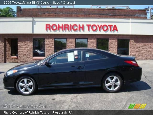2006 Toyota Solara SE V6 Coupe in Black