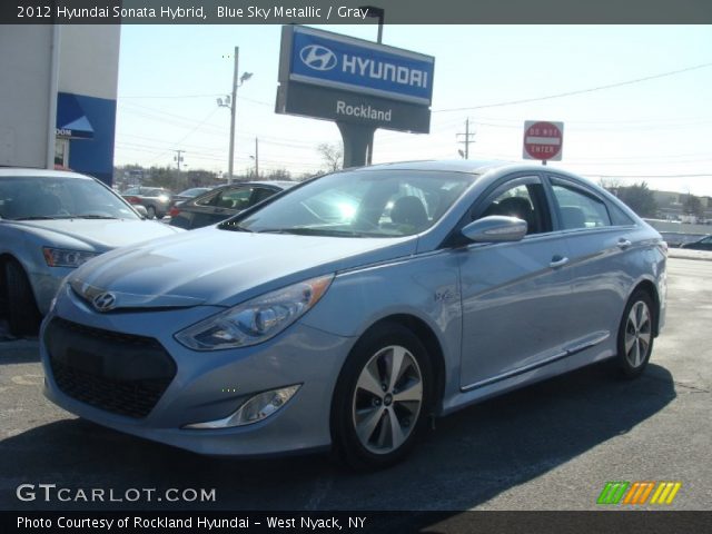 2012 Hyundai Sonata Hybrid in Blue Sky Metallic