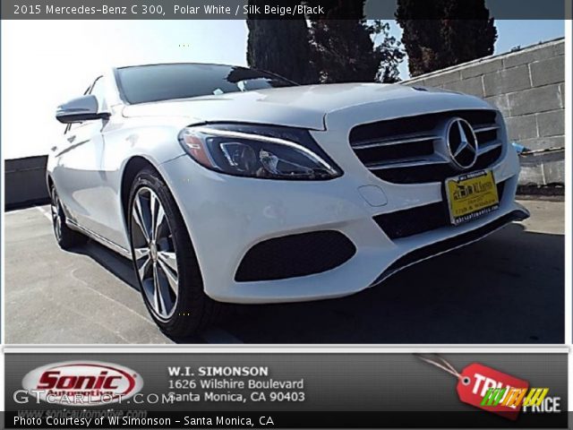 2015 Mercedes-Benz C 300 in Polar White