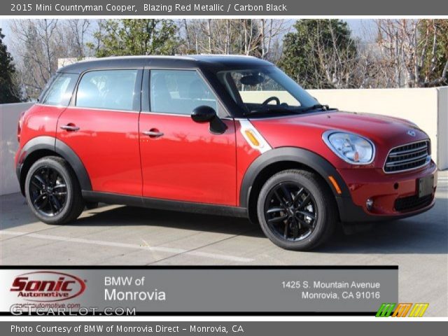 2015 Mini Countryman Cooper in Blazing Red Metallic