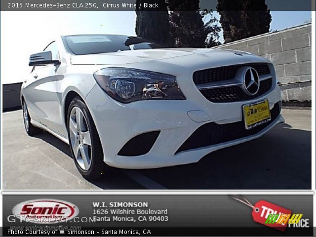 2015 Mercedes-Benz CLA 250 in Cirrus White