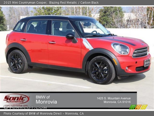 2015 Mini Countryman Cooper in Blazing Red Metallic