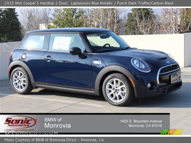 2015 Mini Cooper S Hardtop 2 Door in Lapisluxury Blue Metallic