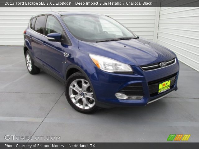2013 Ford Escape SEL 2.0L EcoBoost in Deep Impact Blue Metallic