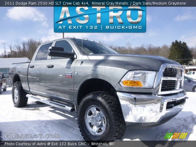2011 Dodge Ram 2500 HD SLT Crew Cab 4x4 in Mineral Gray Metallic