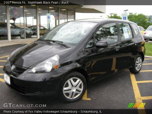 2007 Honda Fit  in Nighthawk Black Pearl