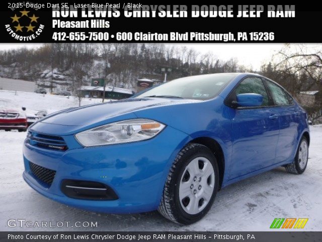 2015 Dodge Dart SE in Laser Blue Pearl