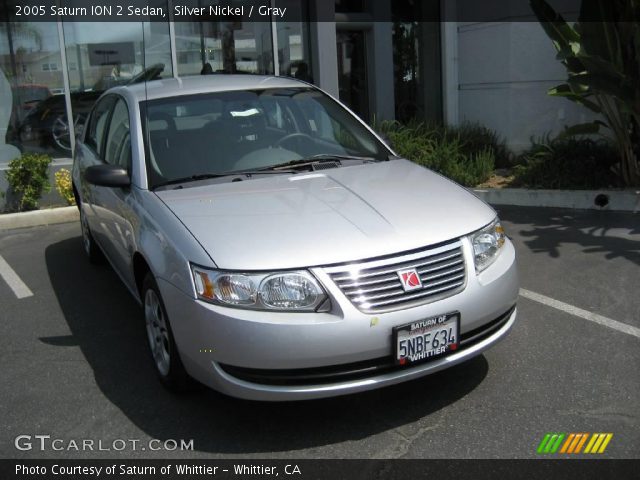 2005 Saturn ION 2 Sedan in Silver Nickel