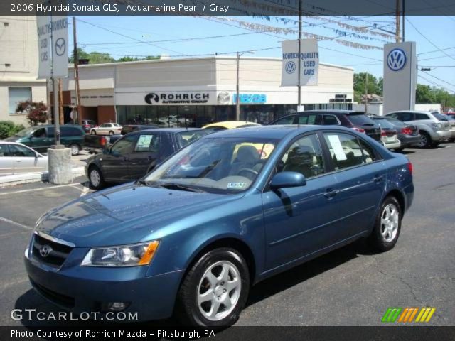 2006 Hyundai Sonata GLS in Aquamarine Pearl