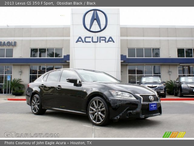 2013 Lexus GS 350 F Sport in Obsidian Black