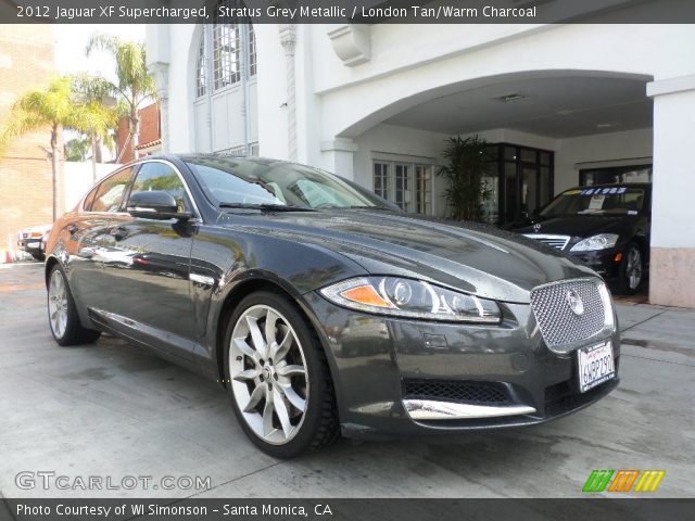 2012 Jaguar XF Supercharged in Stratus Grey Metallic