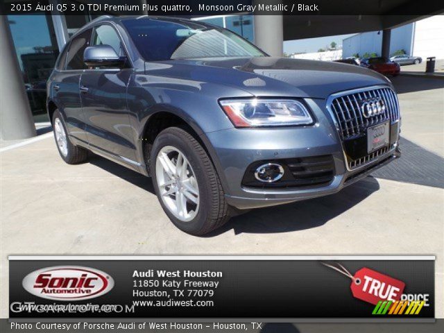 2015 Audi Q5 3.0 TDI Premium Plus quattro in Monsoon Gray Metallic