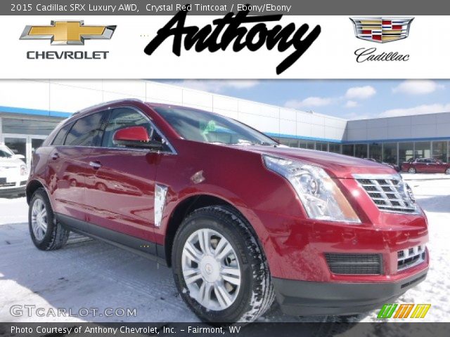 2015 Cadillac SRX Luxury AWD in Crystal Red Tintcoat