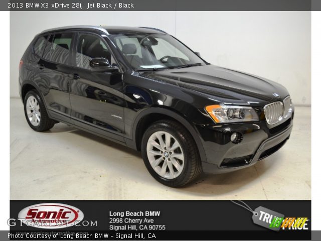 2013 BMW X3 xDrive 28i in Jet Black