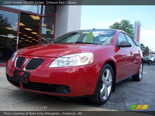 2006 Pontiac G6 GTP Sedan in Crimson Red