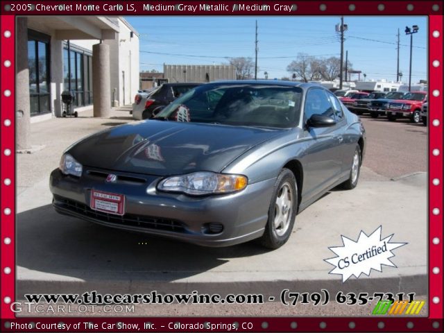 2005 Chevrolet Monte Carlo LS in Medium Gray Metallic