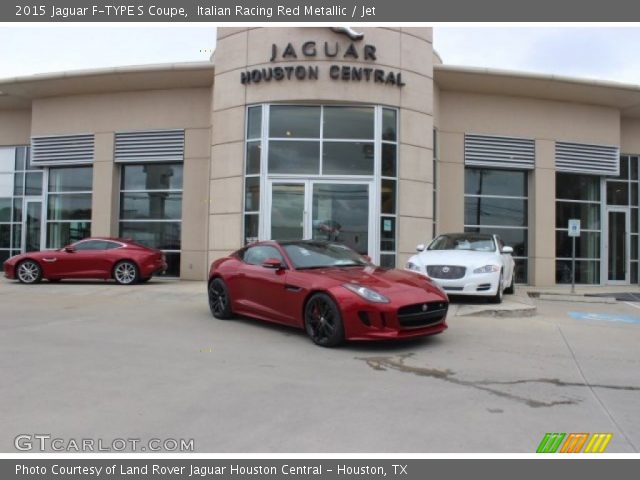 2015 Jaguar F-TYPE S Coupe in Italian Racing Red Metallic