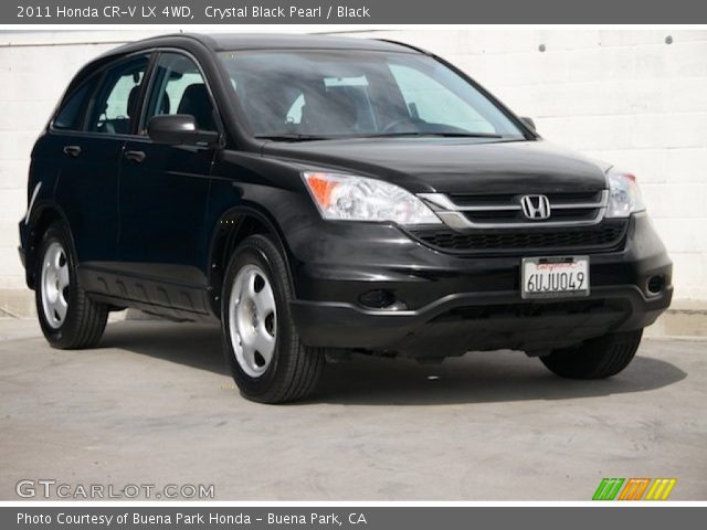 2011 Honda CR-V LX 4WD in Crystal Black Pearl